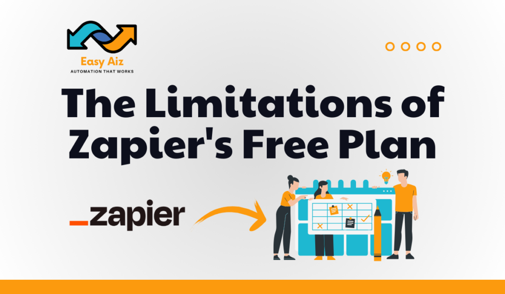 The limitations of Zapier Free Plan