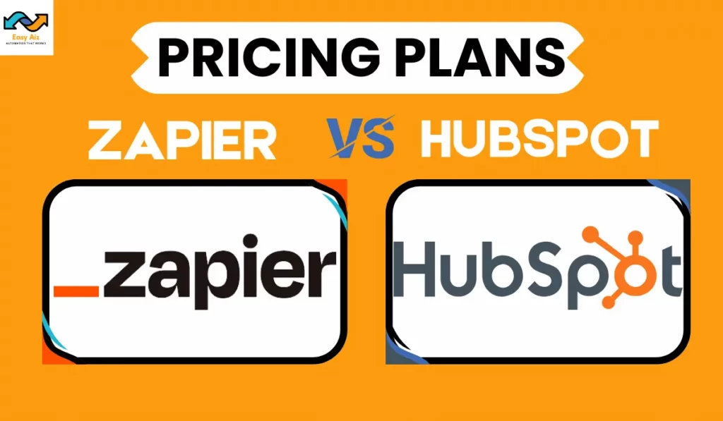 Zapier vs Hubspot Pricing Plans 