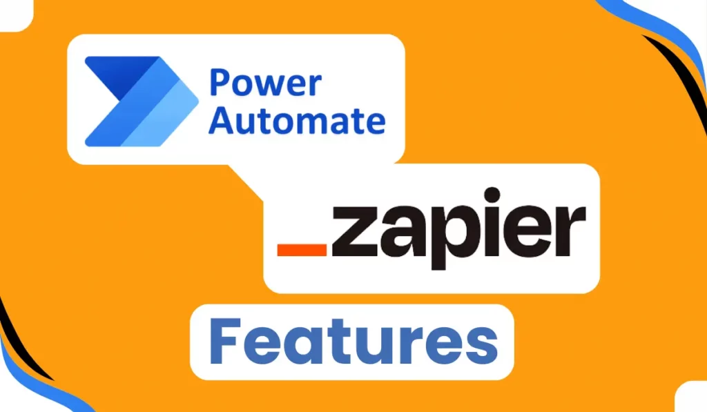 Power Automate vs Zapier features
