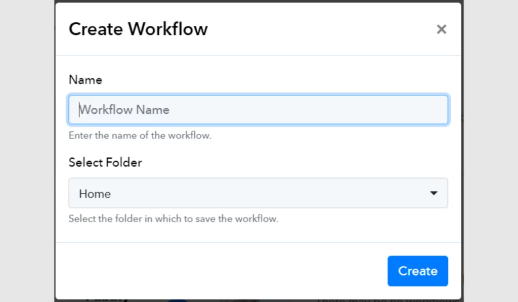 Create A workflow of pabbly connect