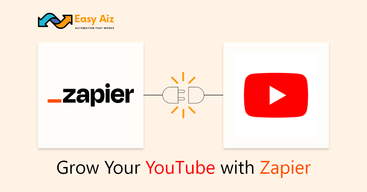 Grow your YouTube with zapier and zapier experts