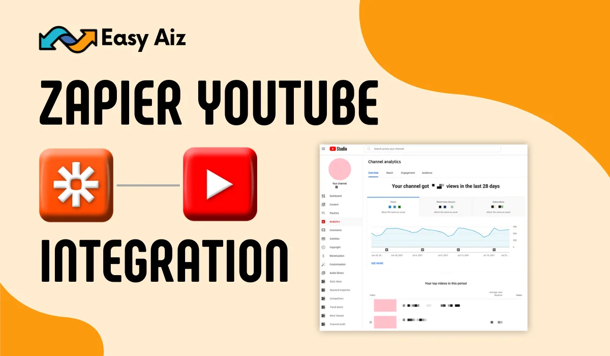 Read more about the article Grow Your YouTube with Zapier