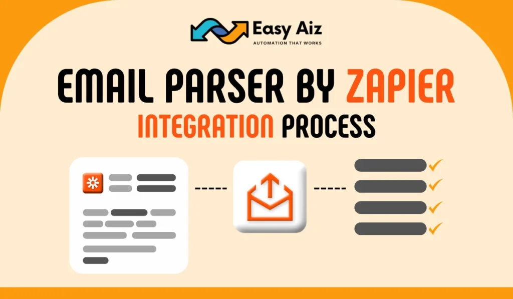 email parser by zapier Integration Process 