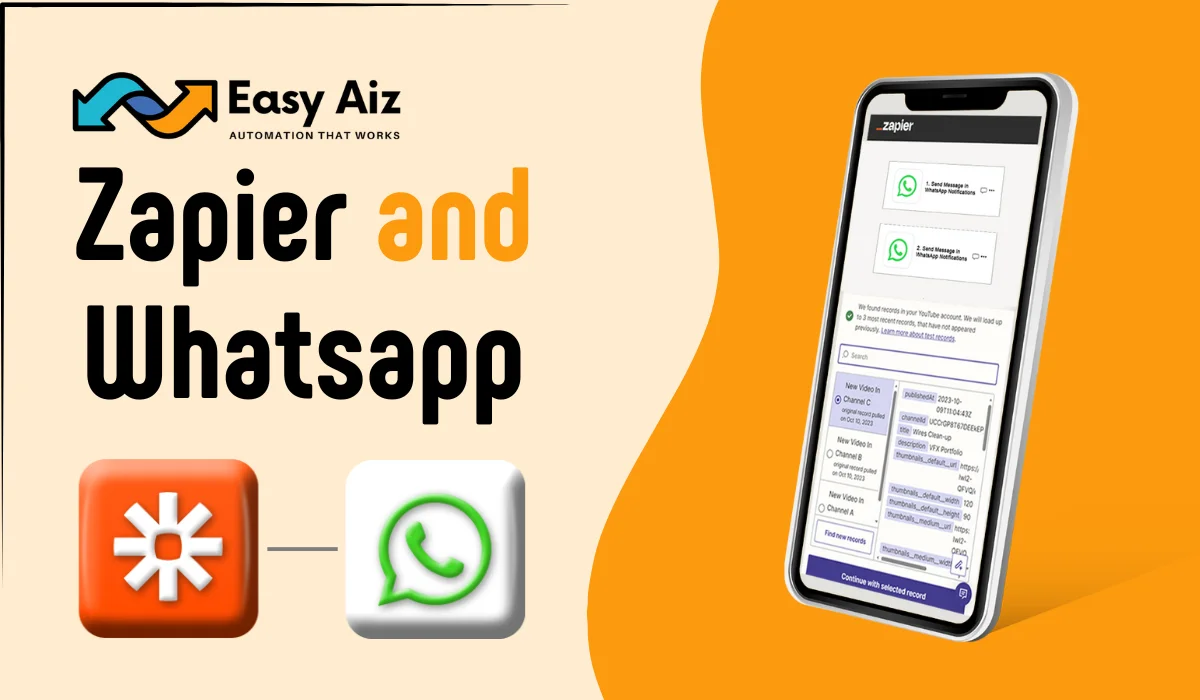 Read more about the article Zapier and WhatsApp Notifications Integration