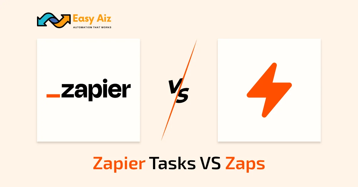 Zapier task vs zaps