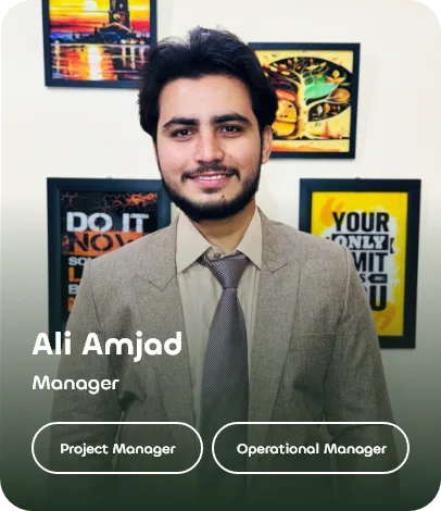 Ali Amjad Project Manager