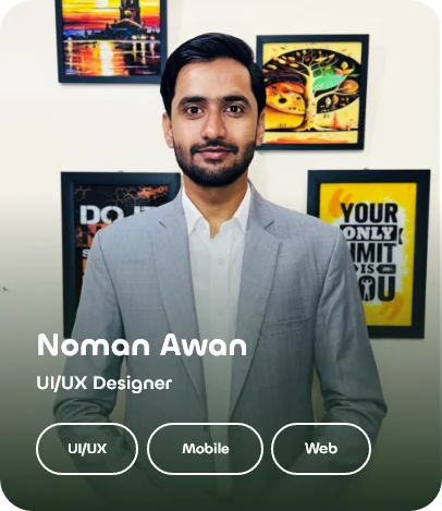 Noman Awan UI UX Designer