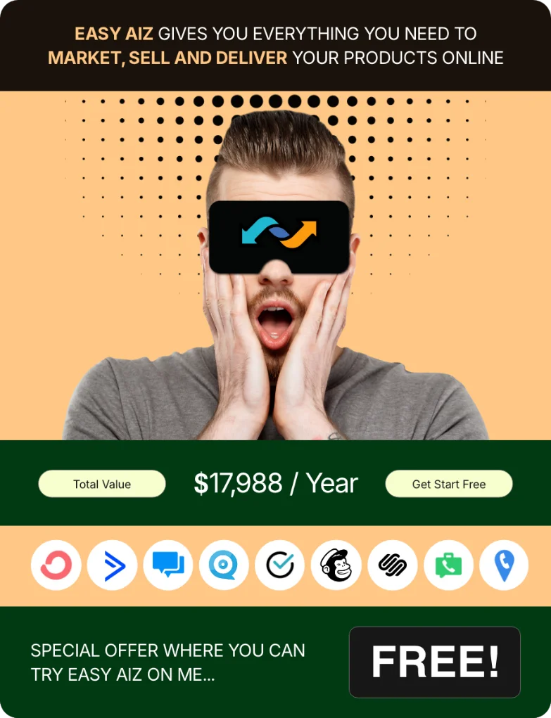 Easy Aiz System marketing and sales software special offer