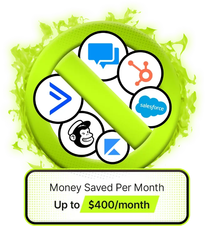 Easy Aiz System monthly savings on CRM, email marketing, and sales software