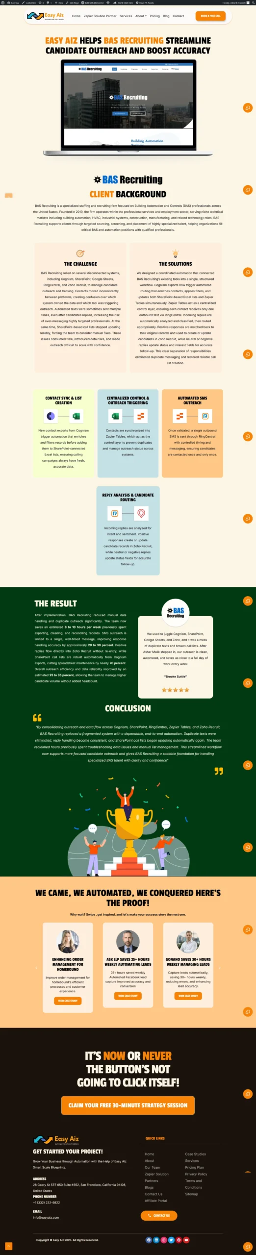 BAS Recruiting Case Study