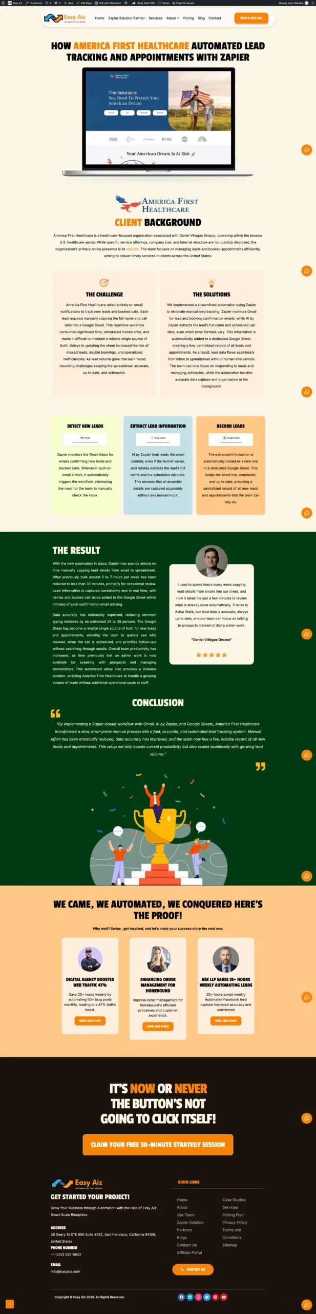 America First Healthcare Case Study