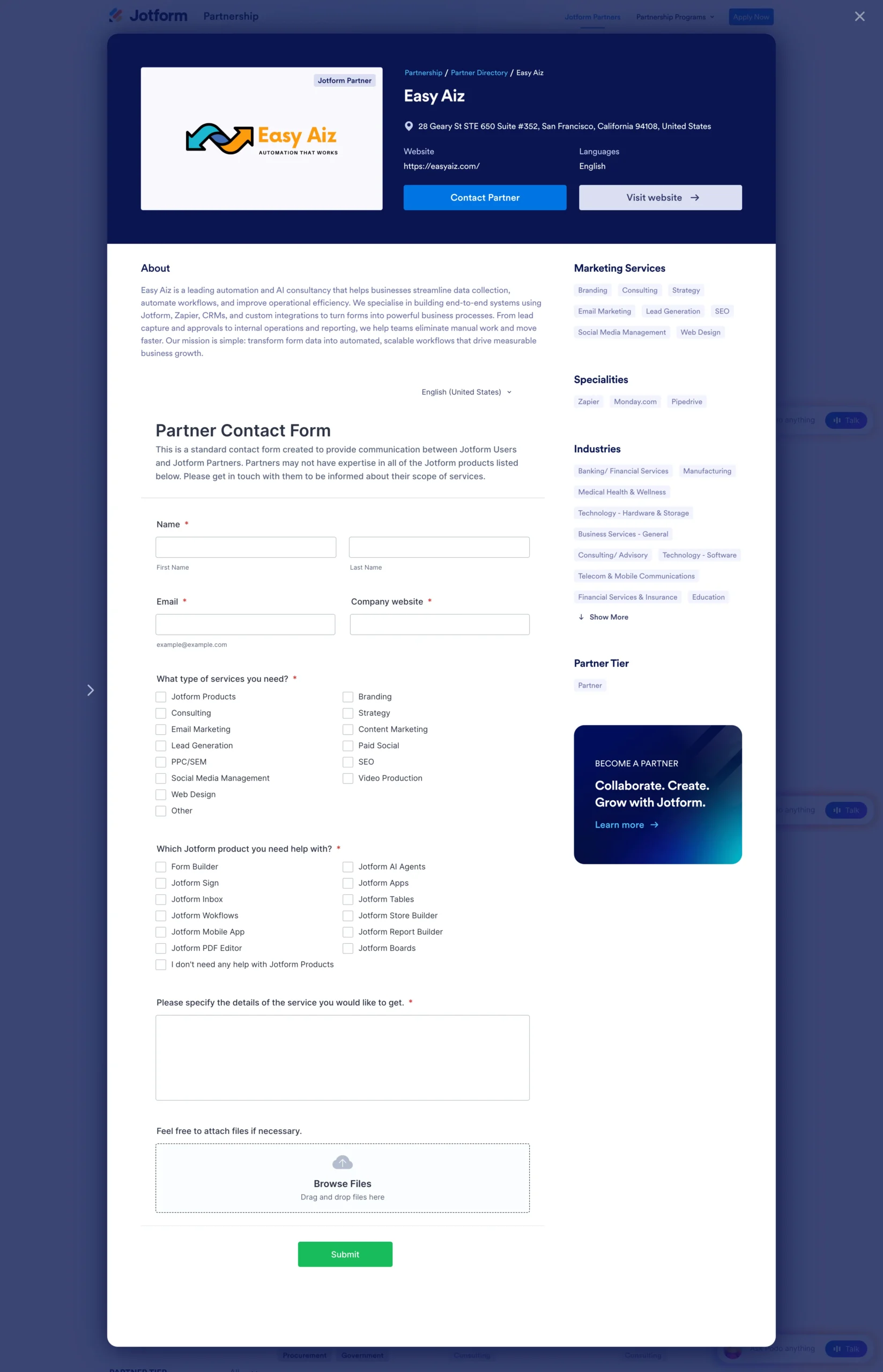 jotform agency partner